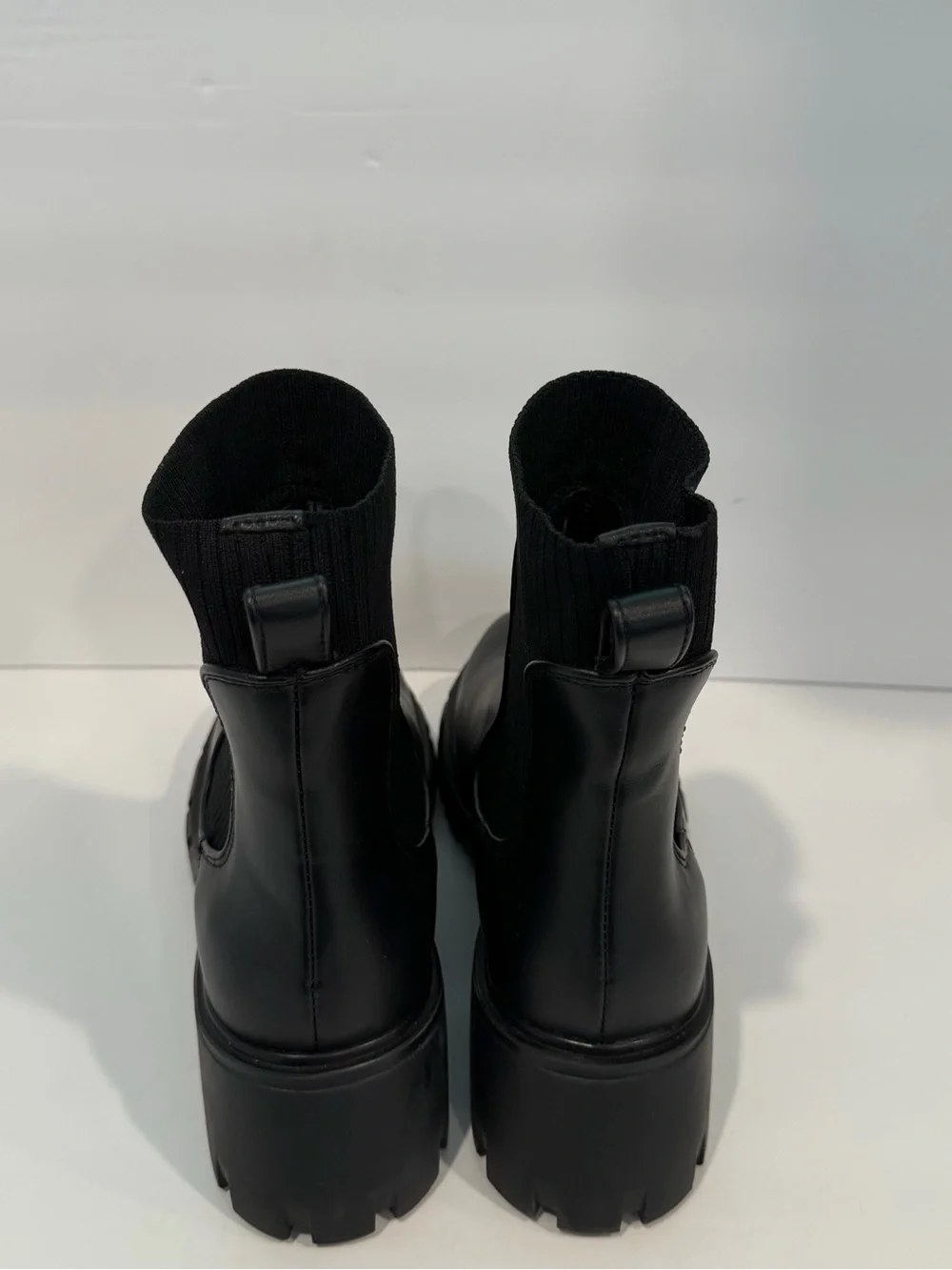 Steve Madden Hutch Black Ankle Boots Women's US 7.5